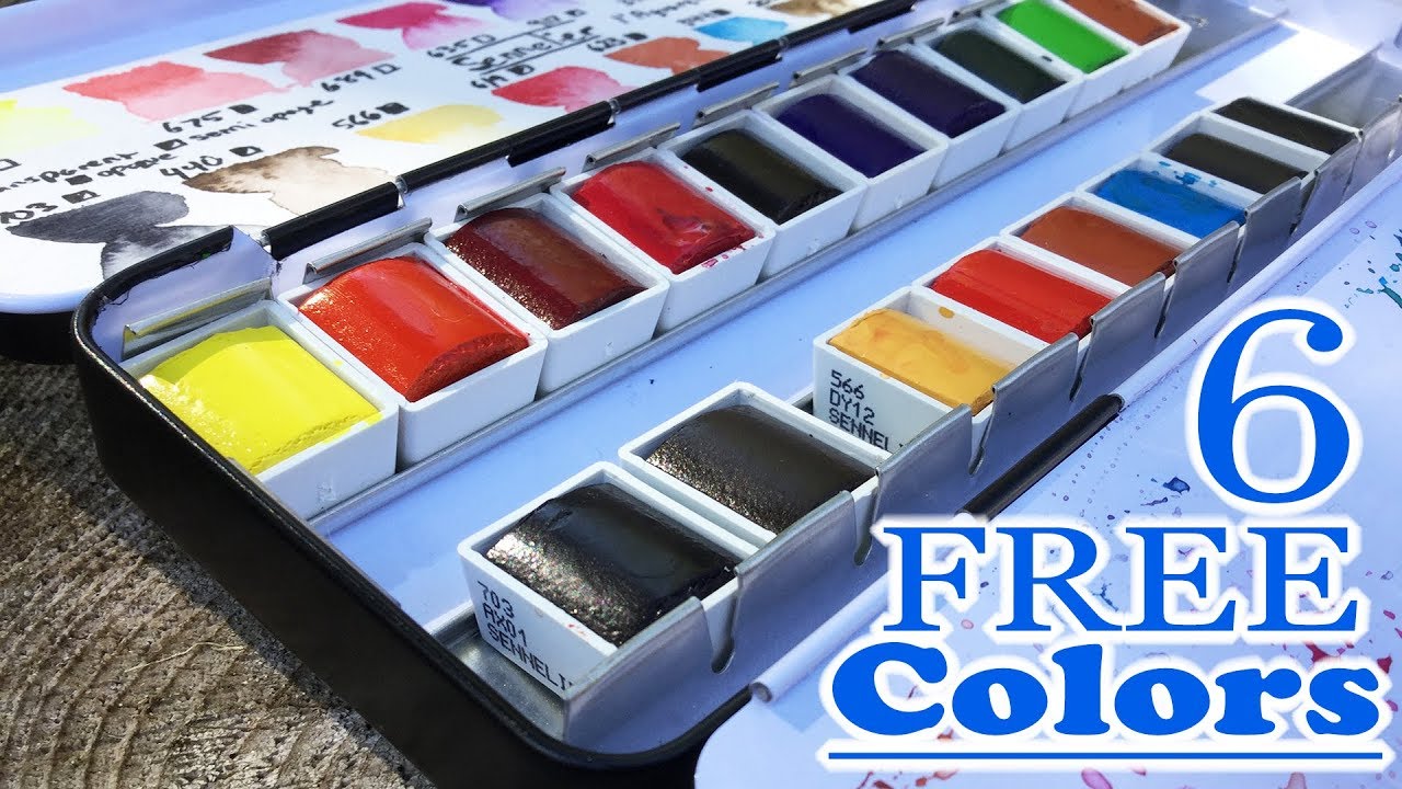 SENNELIER Artist Watercolor (Save almost $10! + Review)