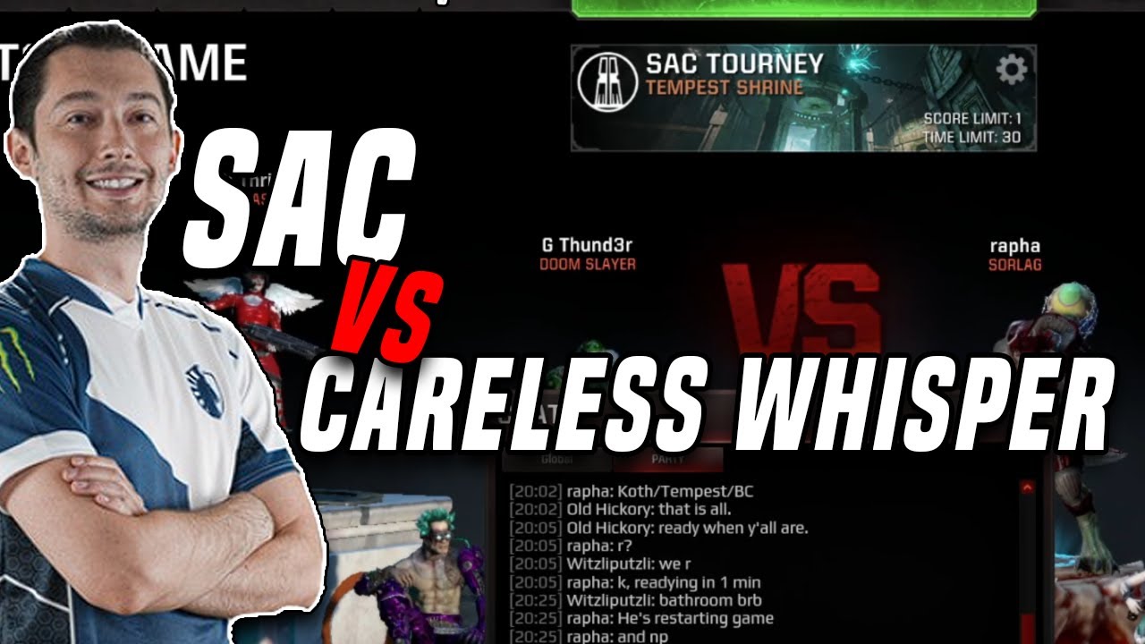 Quake Pro Rapha играет в Sacrifice в Квебеке