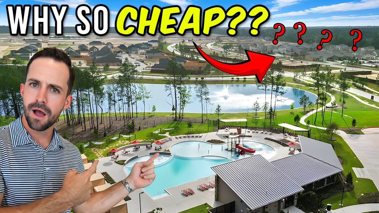 We FOUND The MOST AFFORDABLE Homes In Conroe Texas! [MAVERA CONROE TEXAS]