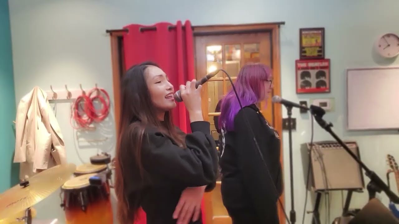 Rehearsal session 34:  #bringmetolife by #evanescence (2)
