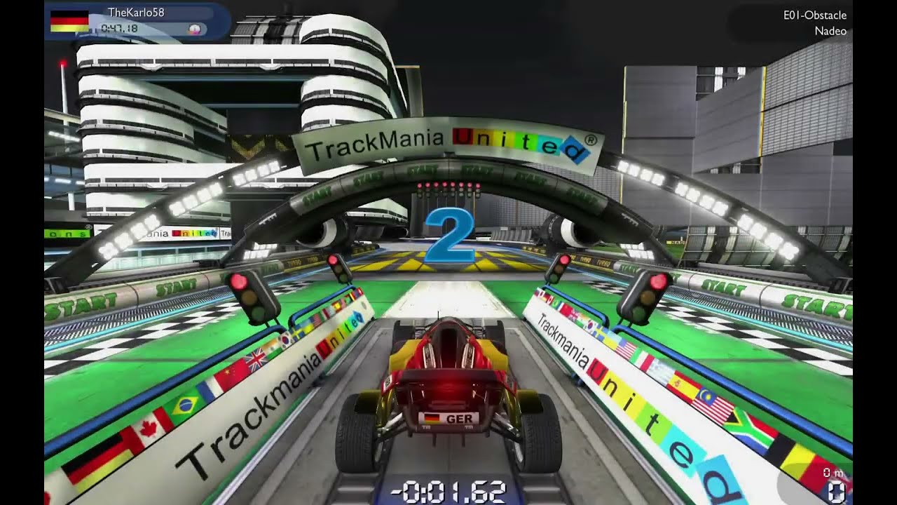 E01-Obstacle | Trackmania Nations forever