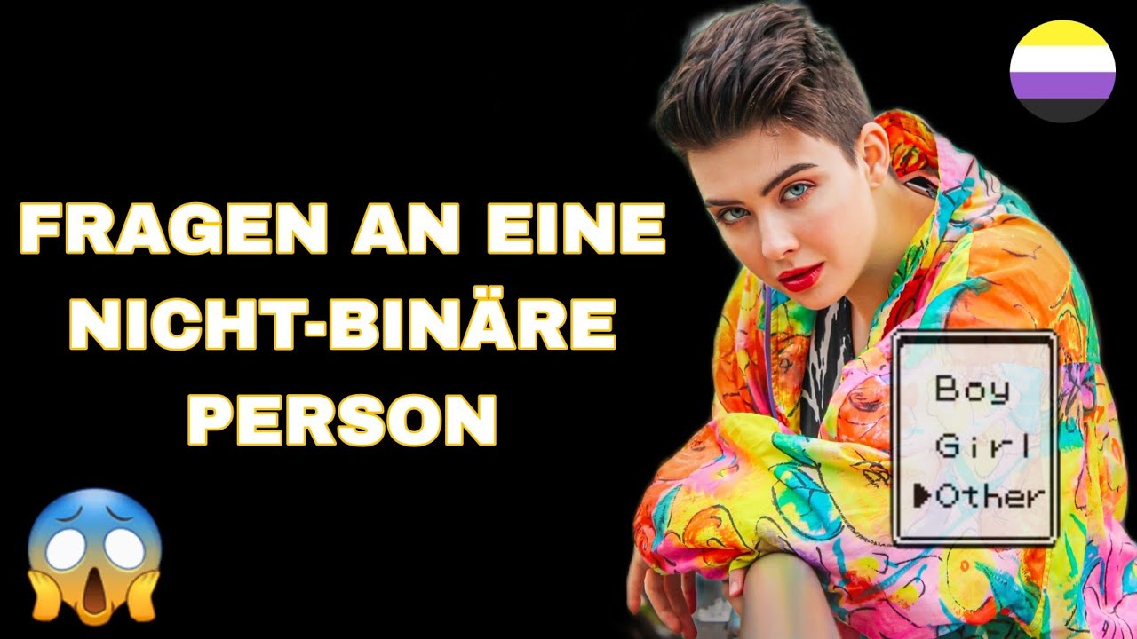 FRAG EINE NICHT-BINÄRE PERSON - Ich bin nicht-binär genderfluid das sind EURE Fragen Q&A