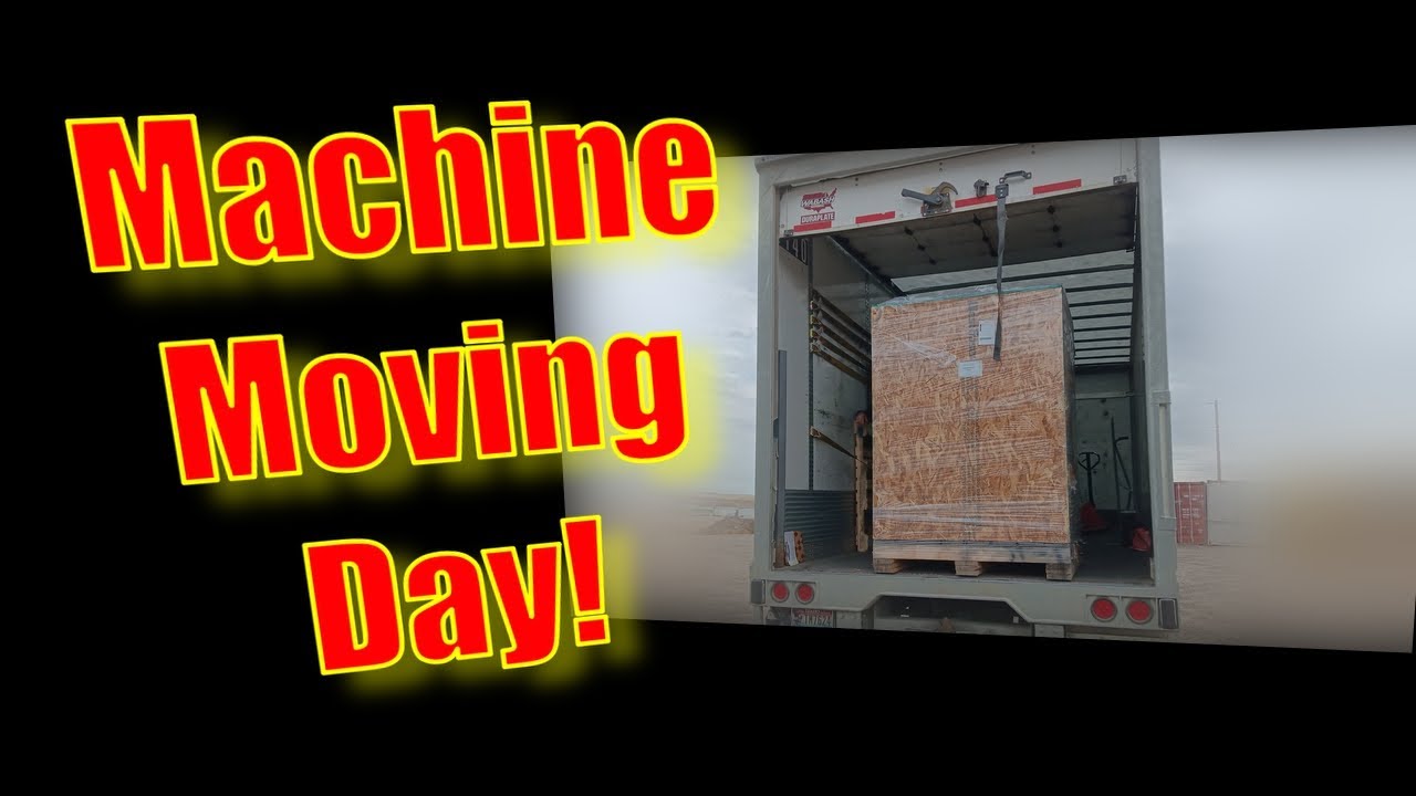 Epic Heavy Machinery Move! Setting Up Grizzly G0509G and Precision Mathews PM935TV