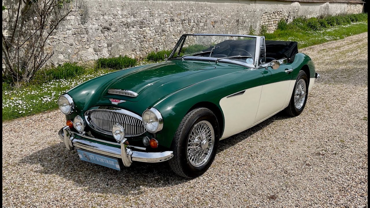 AUSTIN HEALEY 3000 Mk3 Bj8 de 1966 vendue chez GT VINTAGE CLASSIC CARS