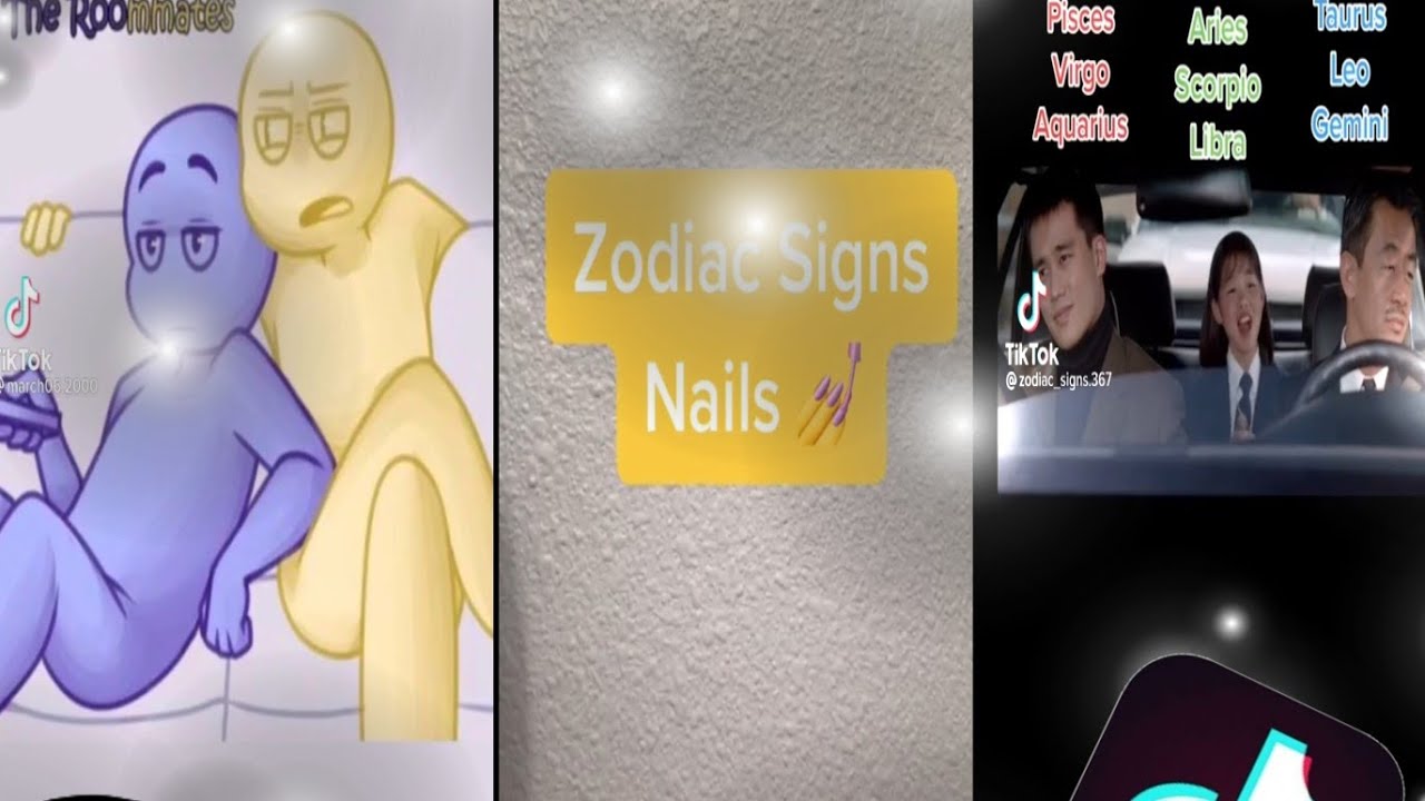 🌻 Zodiac Signs TikTok Complication #8 ♓♒♑♐♏♎♍♌♋♊♉♈ 🌻
