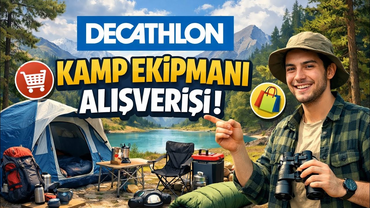 Decathlon Kamp Alışverişi