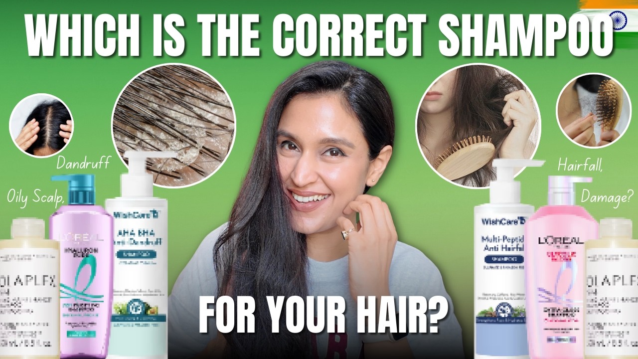 Oily Scalp, Dandruff, Hairfall, Damage? Here’s the Right Shampoo You Need (India 2026)