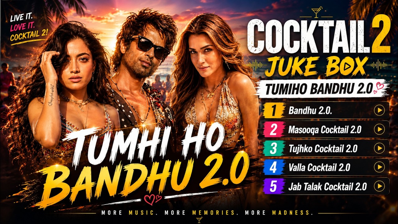 Tumhi ho Bandhu 2.0 Cocktail 2.0 Juke Box | Cocktail 2 All Songs | Cocktail 2.0 Bandhu 2.0