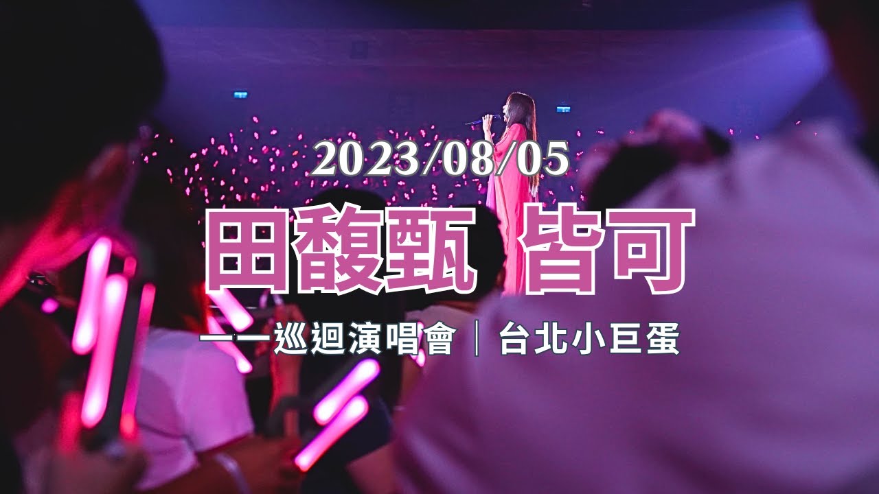 田馥甄 Hebe：皆可一一巡迴演唱會台北終場 Live 2023/08/05 特A1區