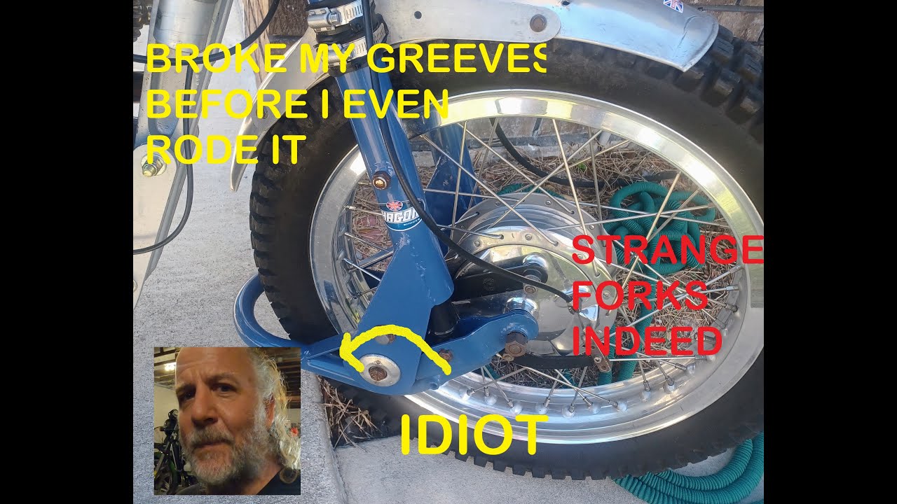 I BROKE MY GREEVES TRIUMPH BEFORE MY FIRST RIDE!