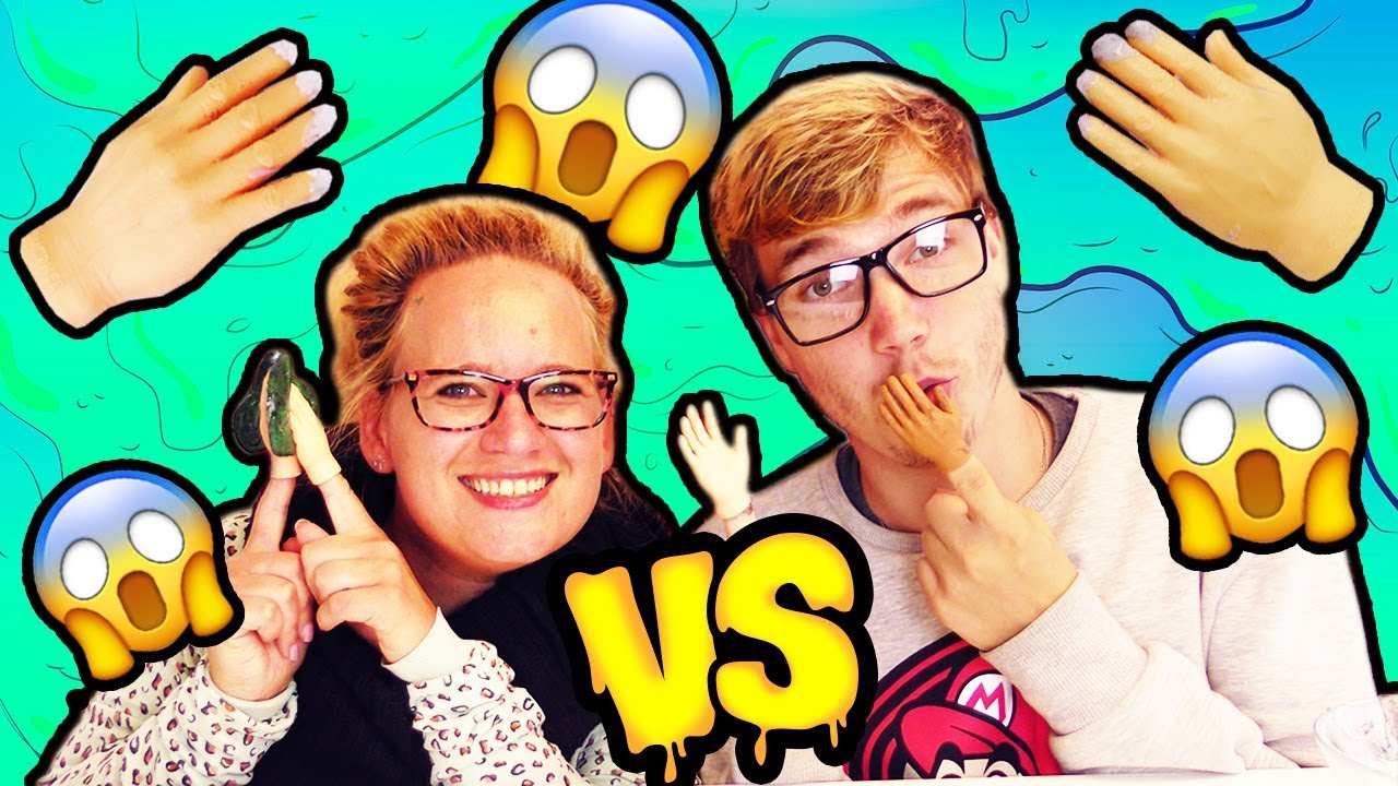 Tiny Hands Slime Bilou Glitzer Challenge | Eva vs Felix | Wer macht den Besten Schleim  Mini Händen