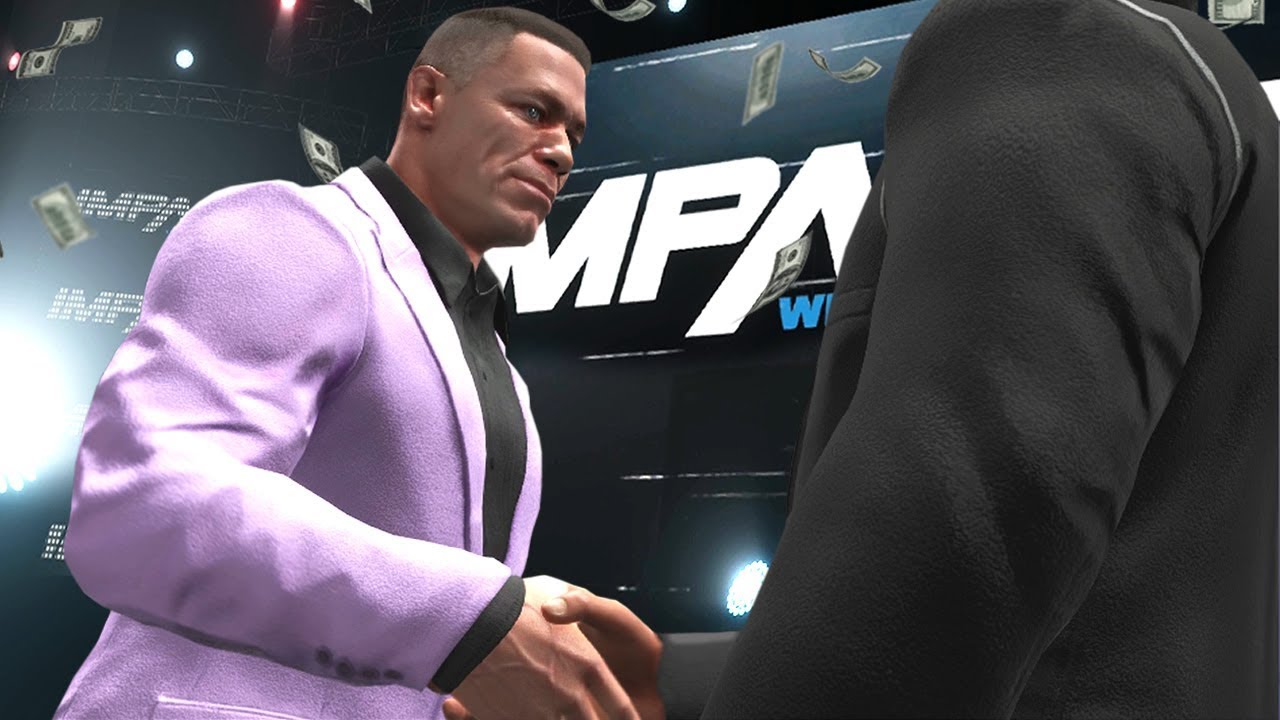 WWE 2K18 Story - John Cena Announces TNA IMPACT Wrestling Co-Owner (Ep.18)