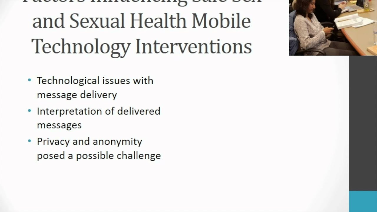 Mobile technology to promote sexual health - ID 69853