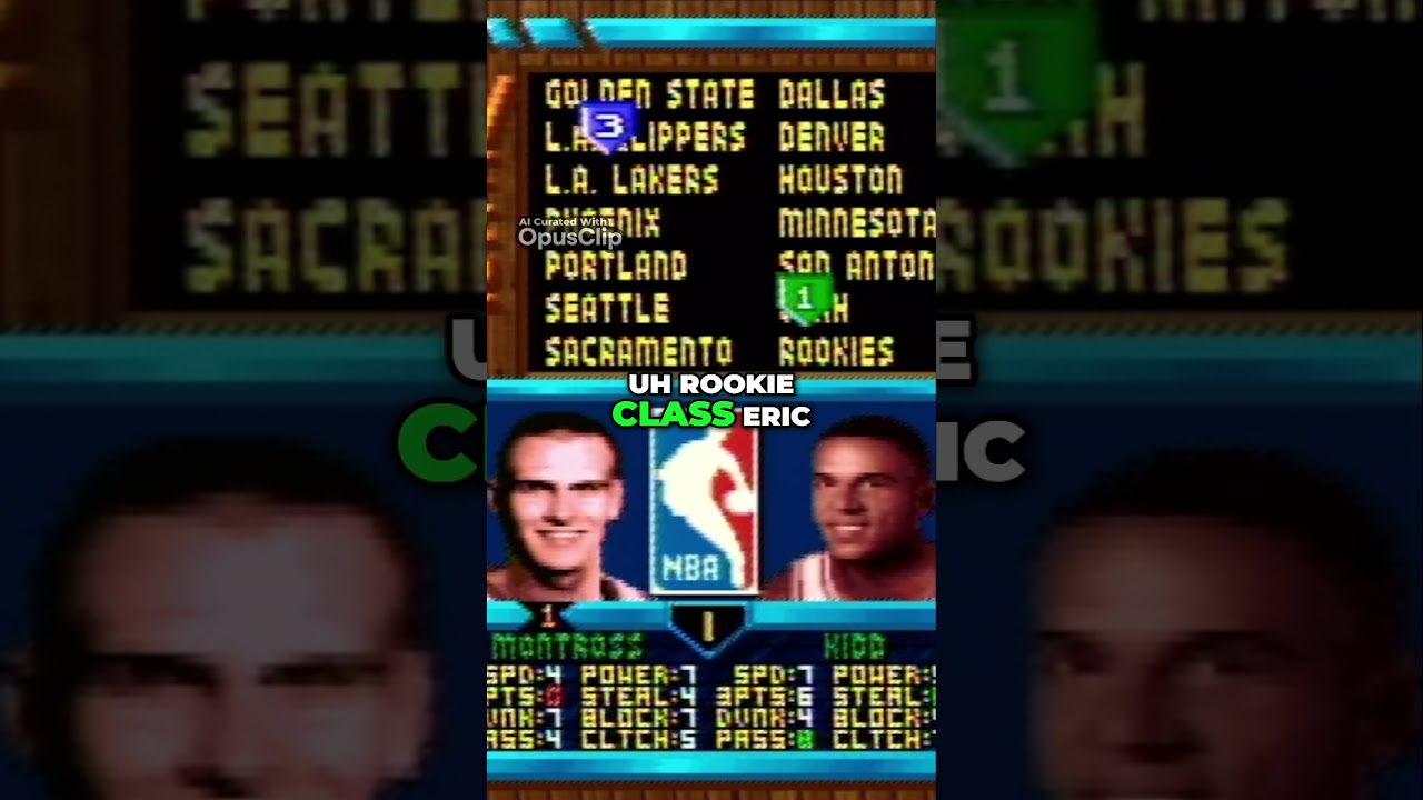 K-ROB is a SPORTS ENCYCLOPEDIA!!!  #gaming #retrogaming #nbajam #buttonbashers