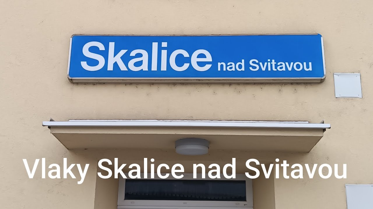 Vlaky Skalice nad Svitavou 