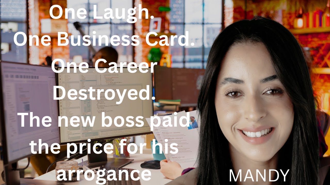 One laugh, One business card, One Career, when arrogance causes career suicide!