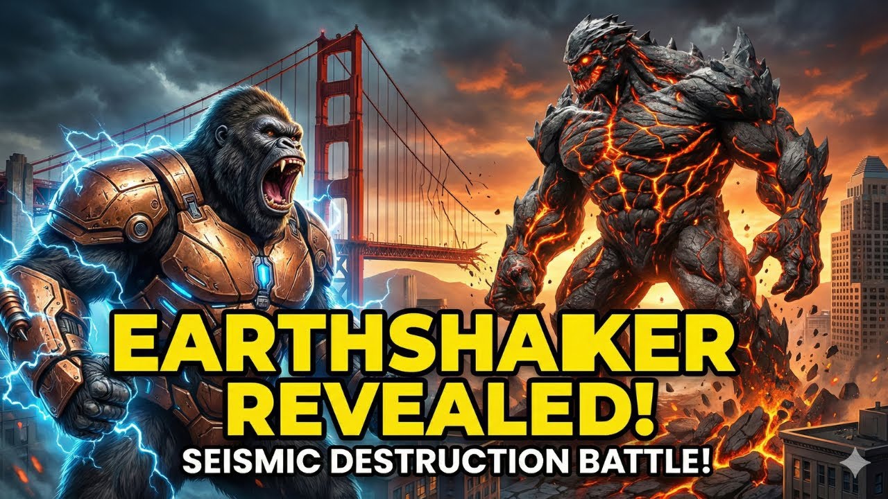 Earthshaker Titan vs. King Kong Seismic Destruction Battle! (Vorgoth)
