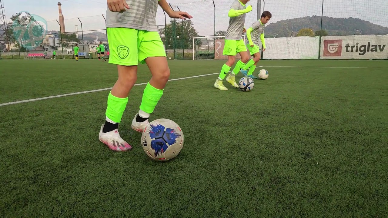 Prvi nogometni koraki - video 3 - vaje navajanja 6 do 11
