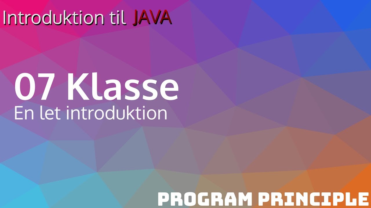 07 Klasser