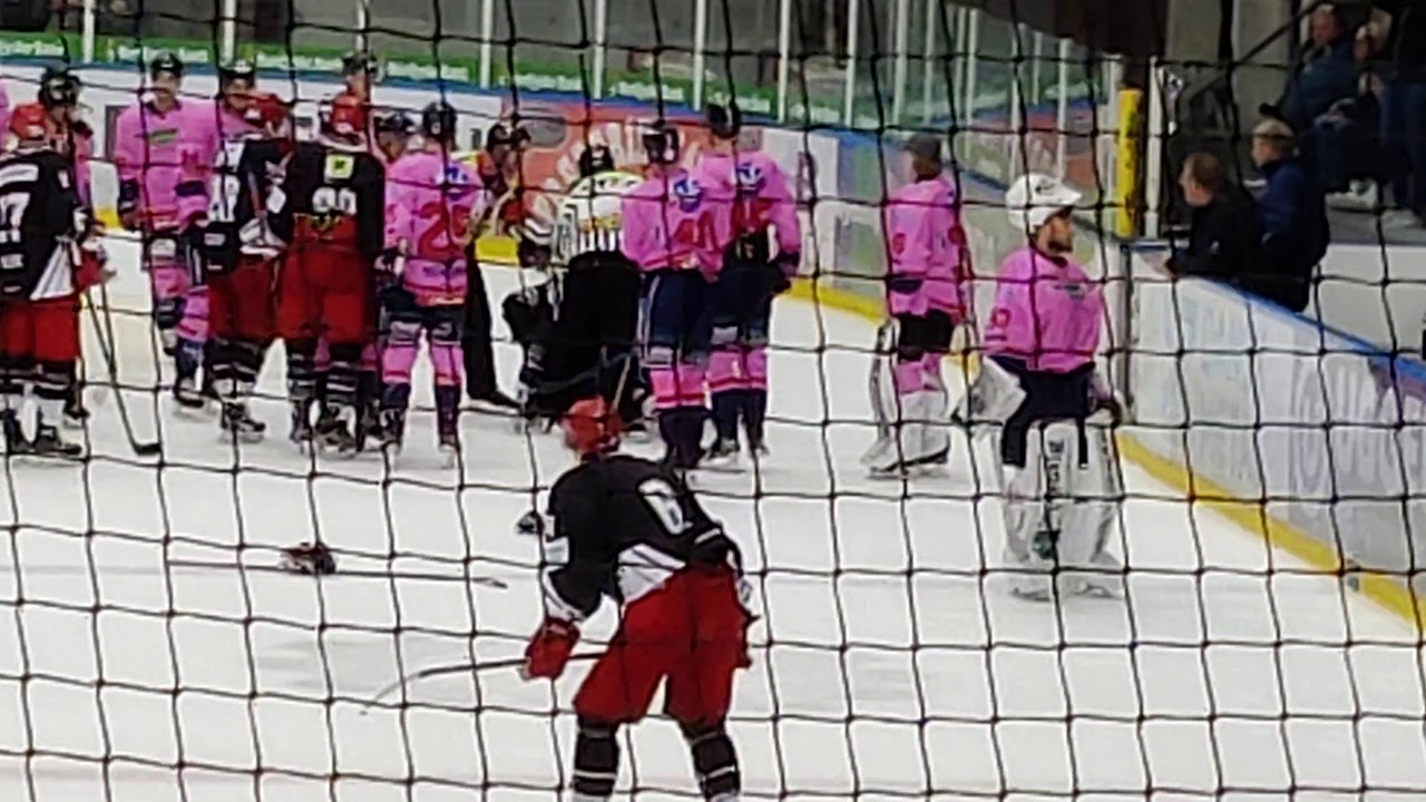 Frederikshavn White Hawks - Odense Bulldogs | Tumult efter kampen d. 21. oktober 2020
