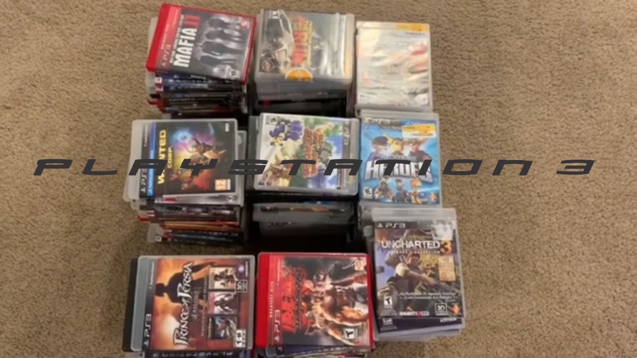 2020 PlayStation 3 PS3 Collection OVER 200 Games!!