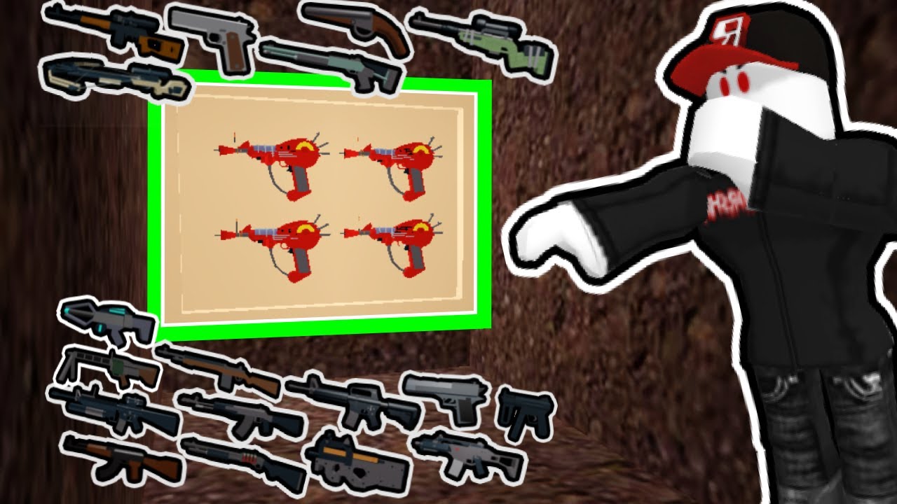 (2024) ALL WEAPON LOCATIONS In Survive And Kill The Killers In Area 51