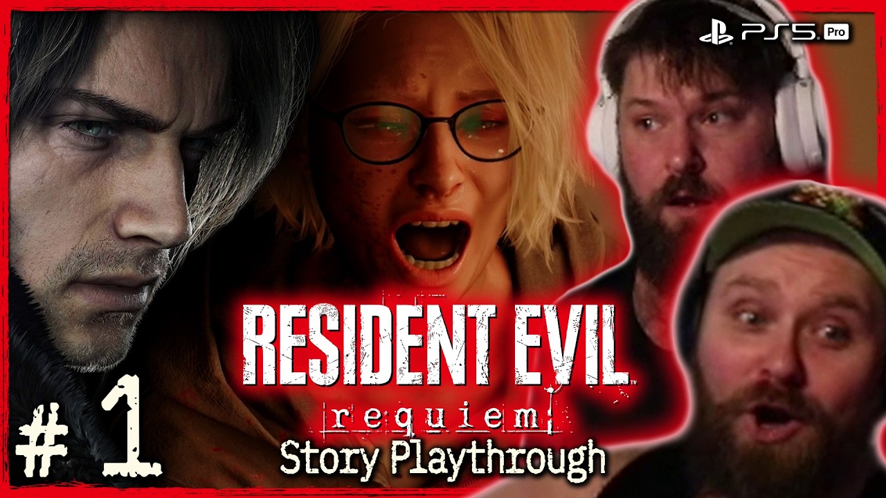 THIS SCARED US MORE THAN WE EXPECTED! | Resident Evil 9 Requiem Full Reaction & Playthrough [1]