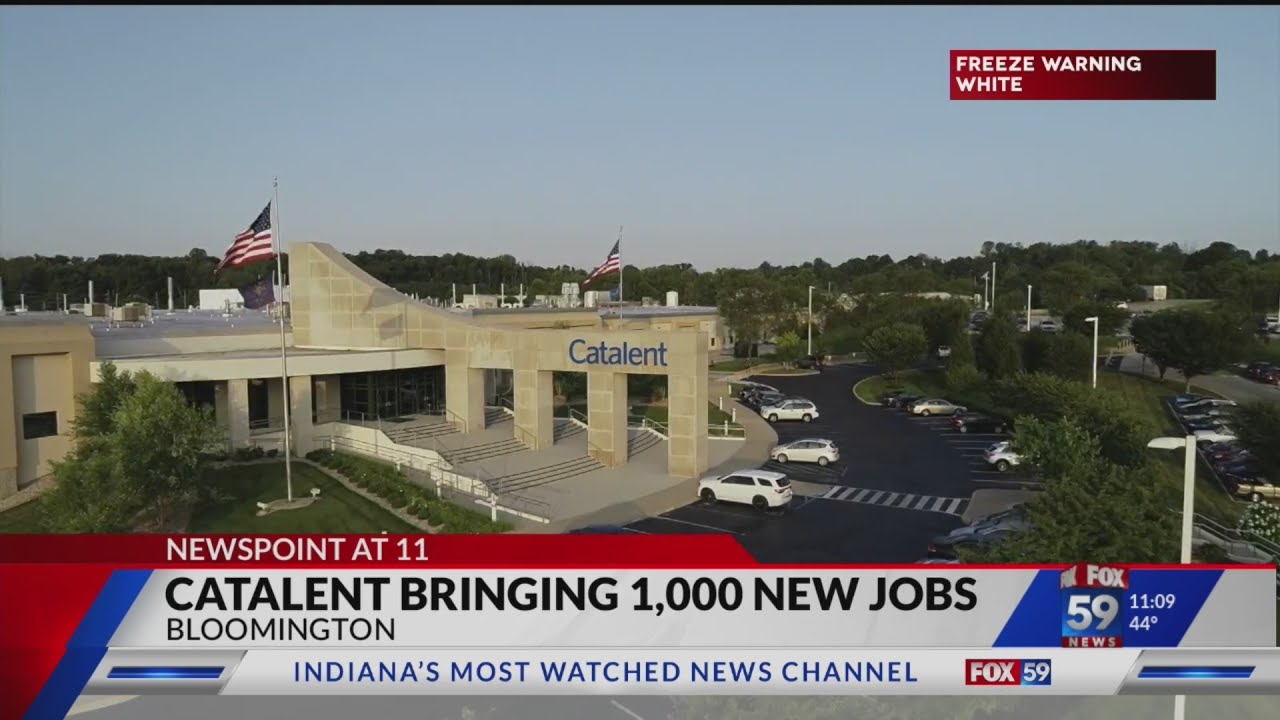 Catalent to create 1,000 jobs with $350 million expansion to Bloomington facility