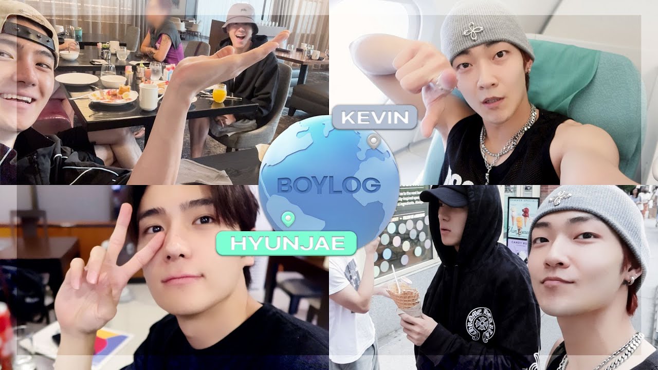 [BOYLOG] KEVIN & HYUNJAE CAM | in U.S.A & BANGKOK
