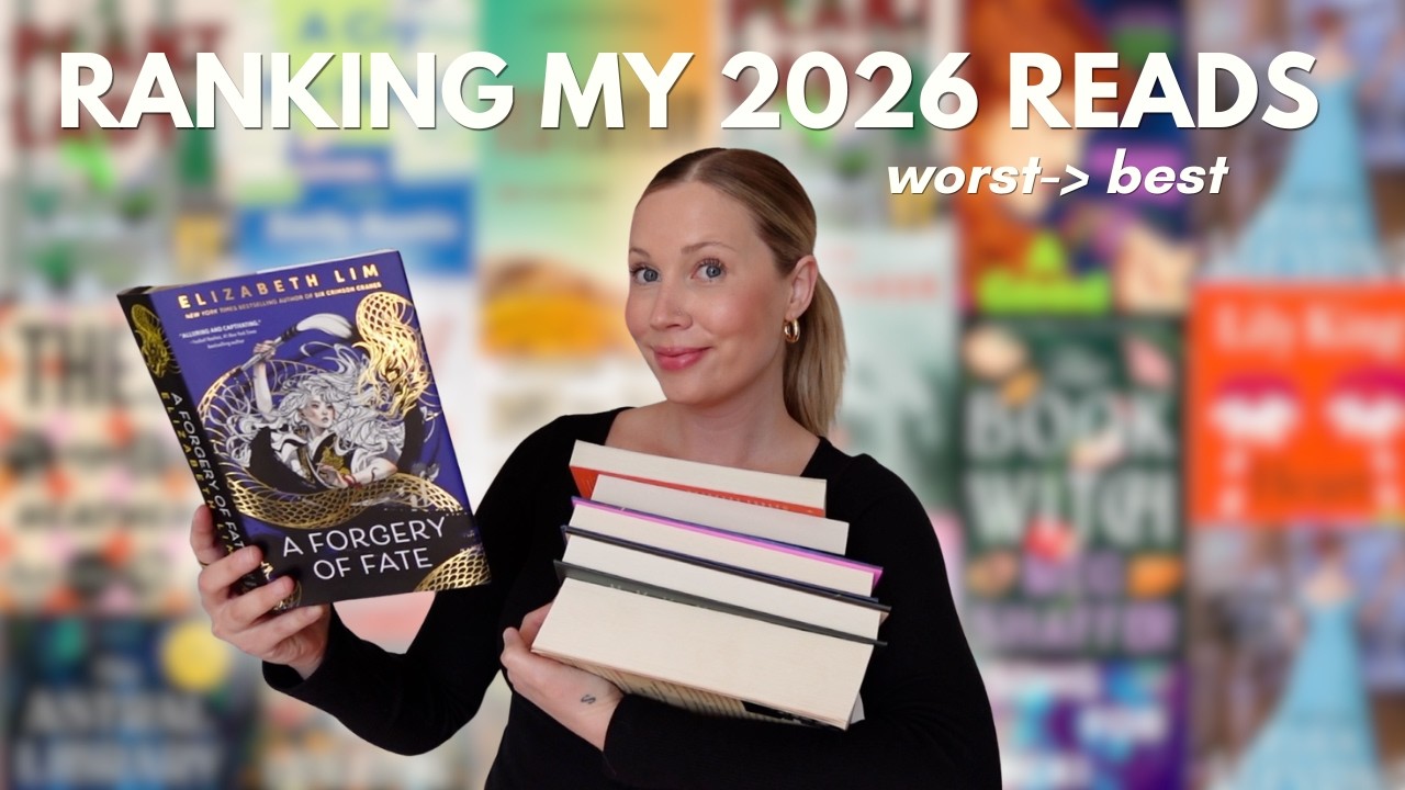 Рейтинг 50 книг, которые я прочитал в 2026 году (от худшей к лучшей) 📚