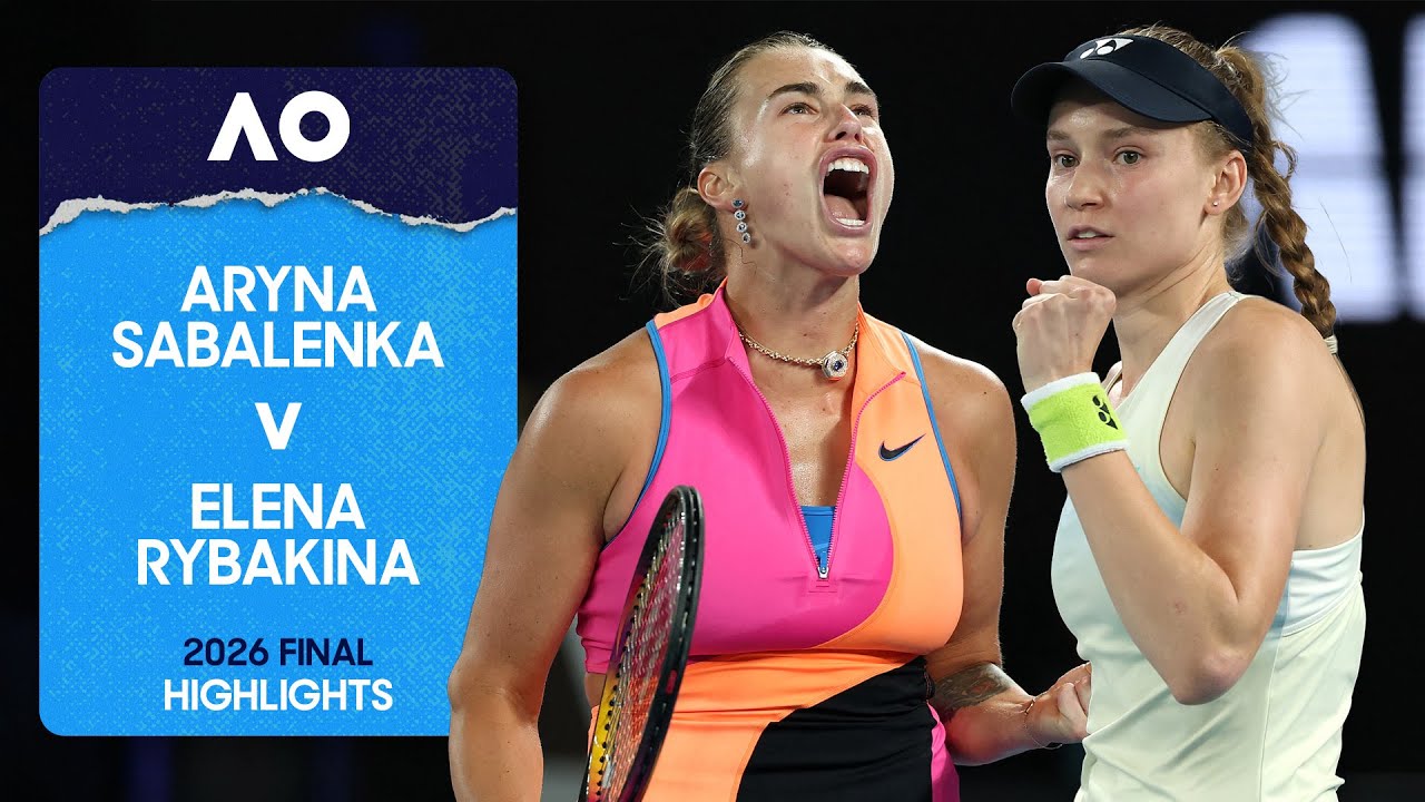 Aryna Sabalenka v Elena Rybakina Highlights | Australian Open 2026 Final