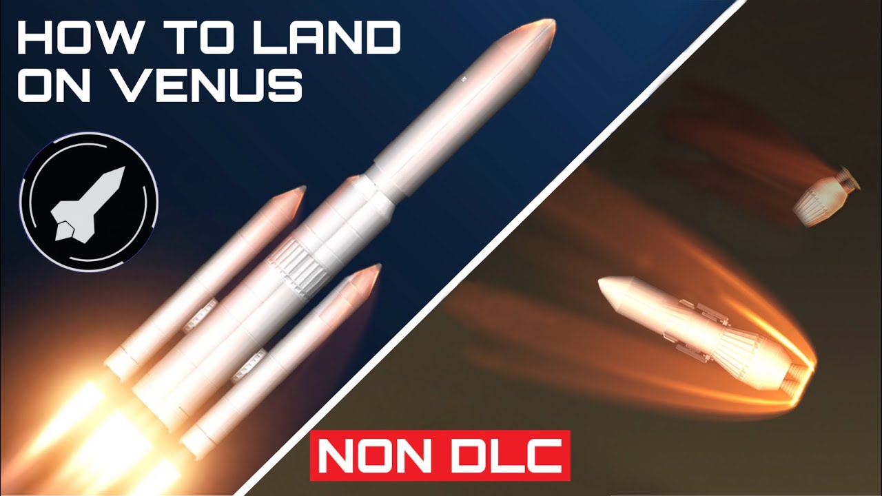 How To Go To Venus In The New SFS Reentry update! | Spaceflight Simulator 1.5.4.0 [Non DLC]