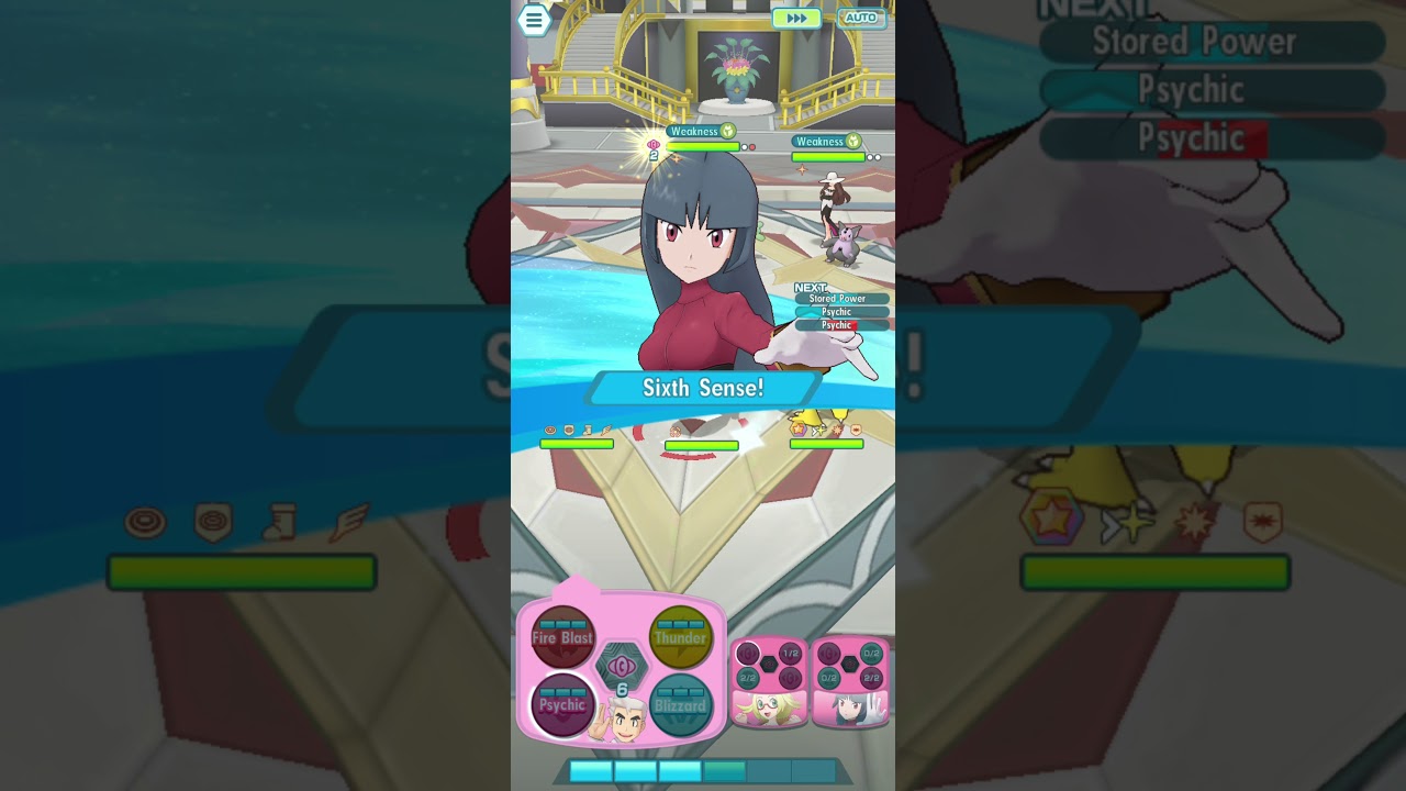 Psychic Techs Traumatize Noland Pre Sync (Nearly Full Health!)!!- Pok&eacute;mon Masters EX: Battle Villa