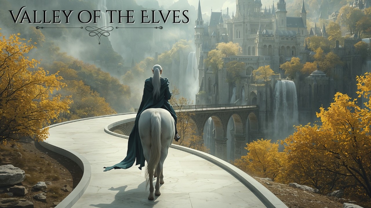 Valley of the Elves | Beautiful Fantasy Ambient Music to Relax, Sleep & Study
