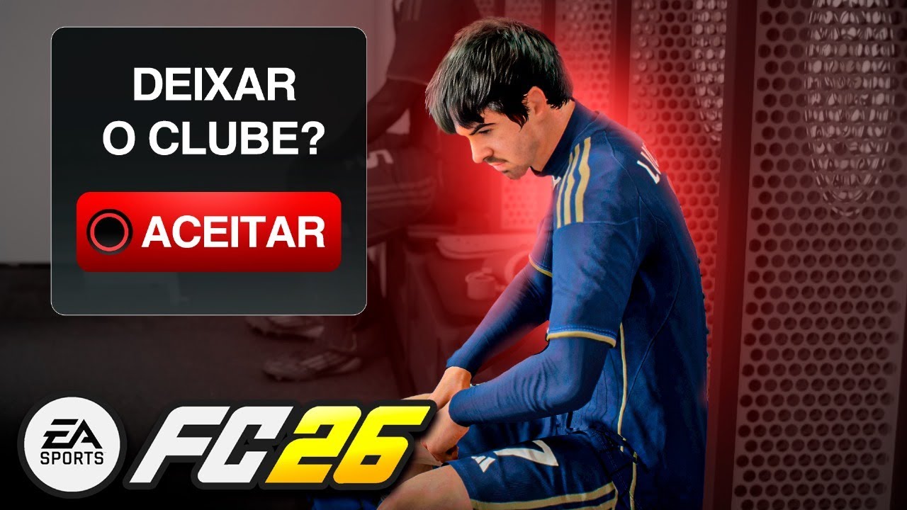 CHEGOU A HORA DE IR EMBORA!? MC JOGADOR EPI 18 - FC 26