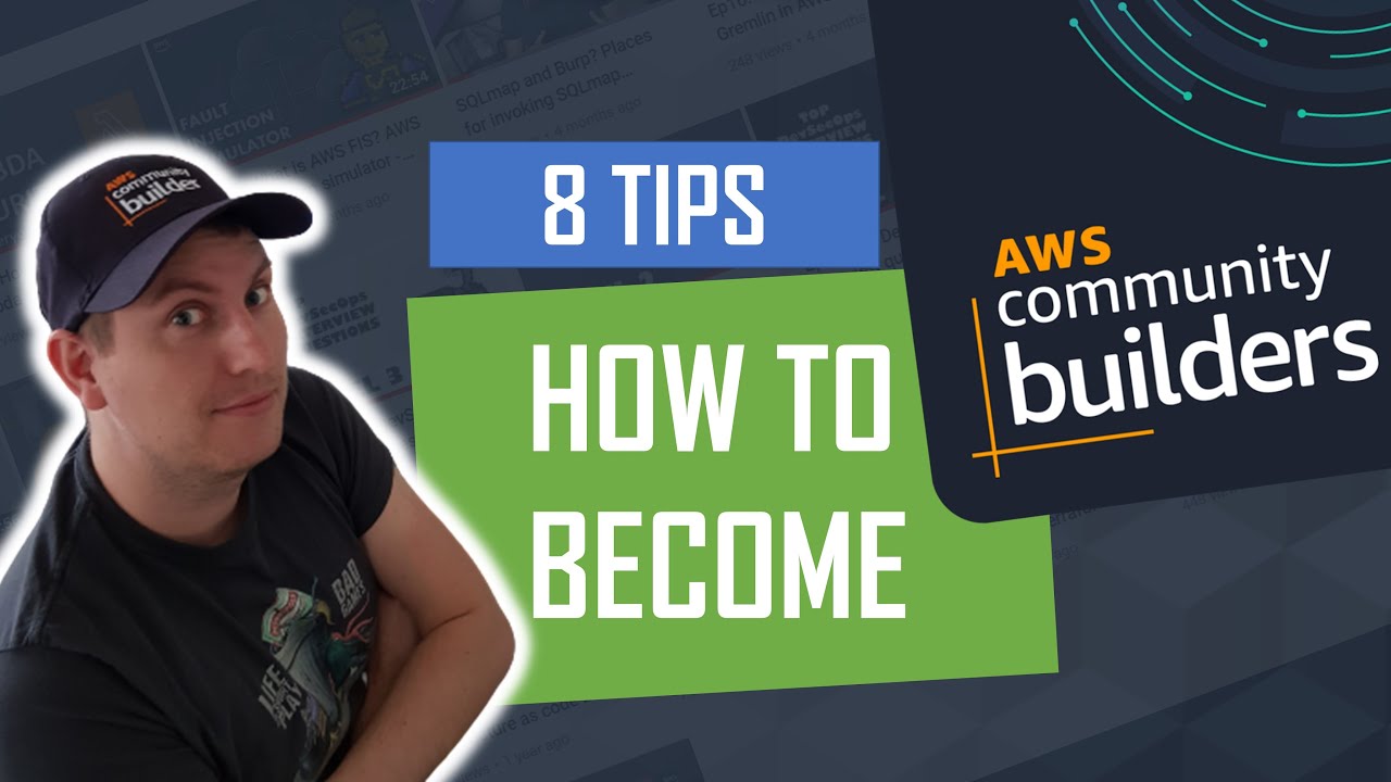 8 Tips how to become AWS Community builder
