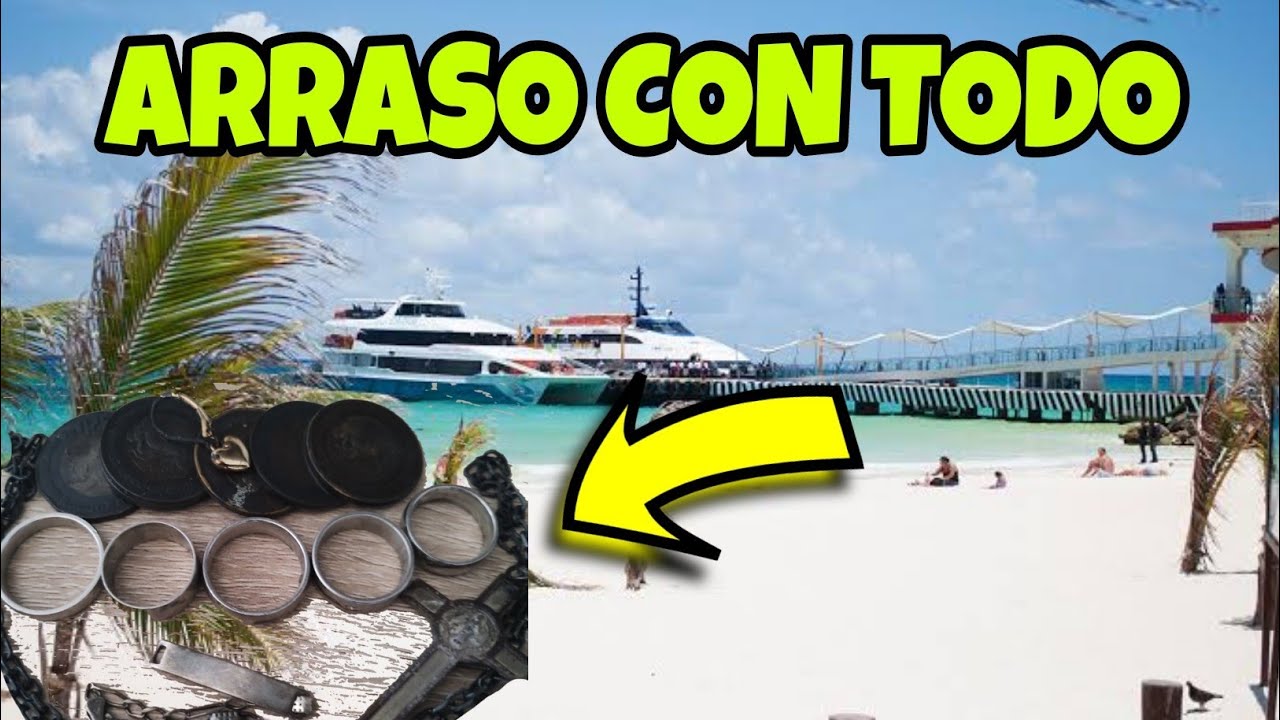 ARRASO con Todo en ESTA PLAYA con Mi DETECTOR DE METALES