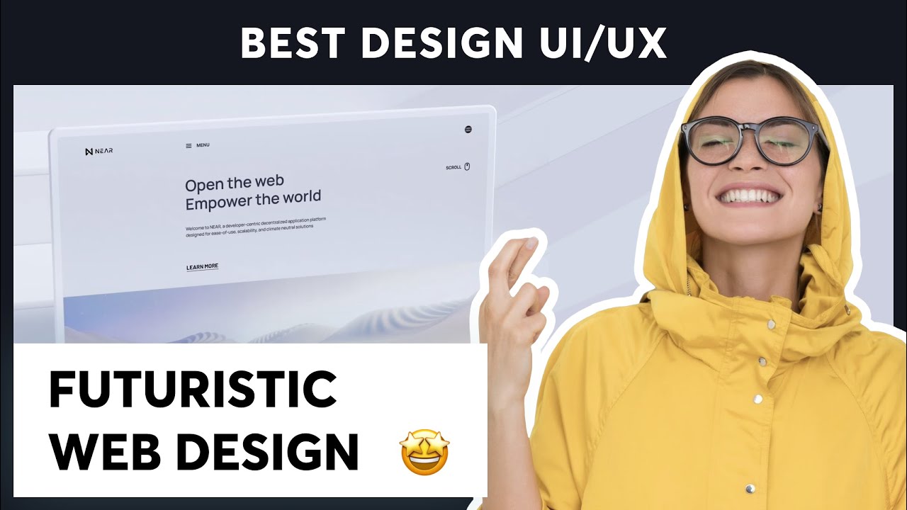 FUTURISTIC WEB DESIGN -- here's what's trending in UI/UX animation design!