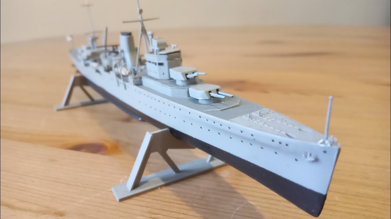 HMS Ajax WW II Royal Navy light cruiser 