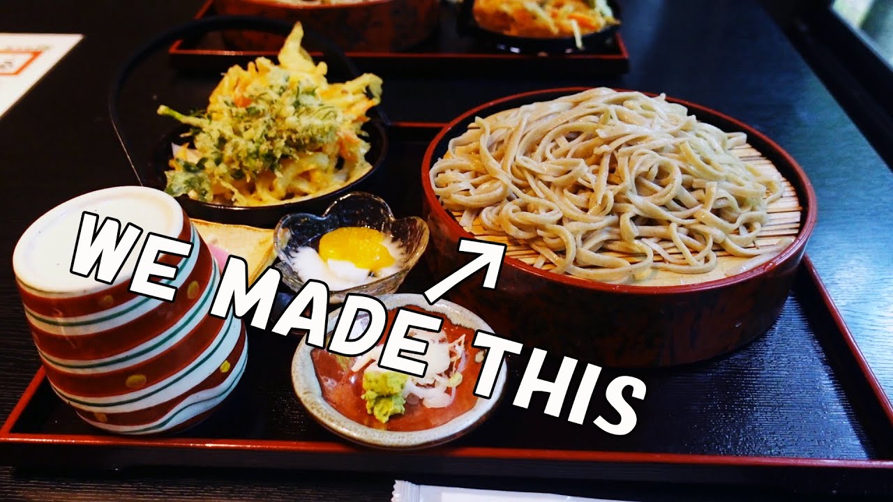 NOODLE MASTER Teach Us How To Make Japanese Soba Noodles