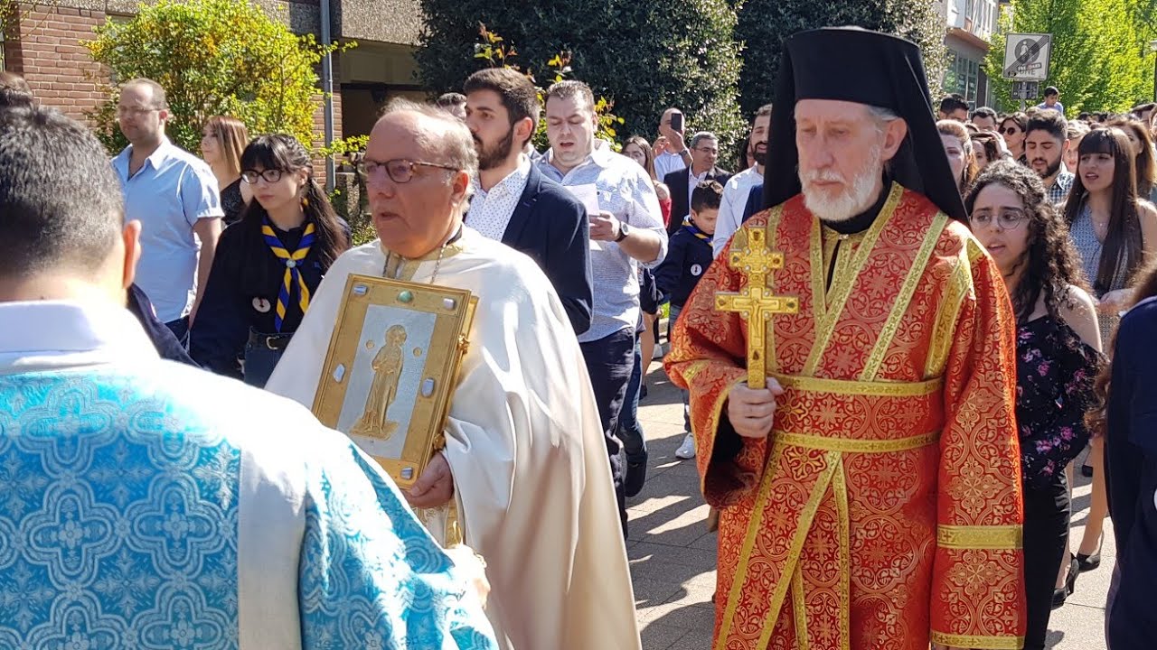 21.4.2019 Palmsonntag In der Kirche St. Ludgerus - Essen.أحد الشعانين في كنيسة القديس لودغيروس