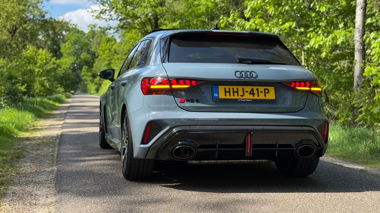 2025 NEW! Audi RS3 // 0-100 100-200 TOP SPEED POV & SOUND