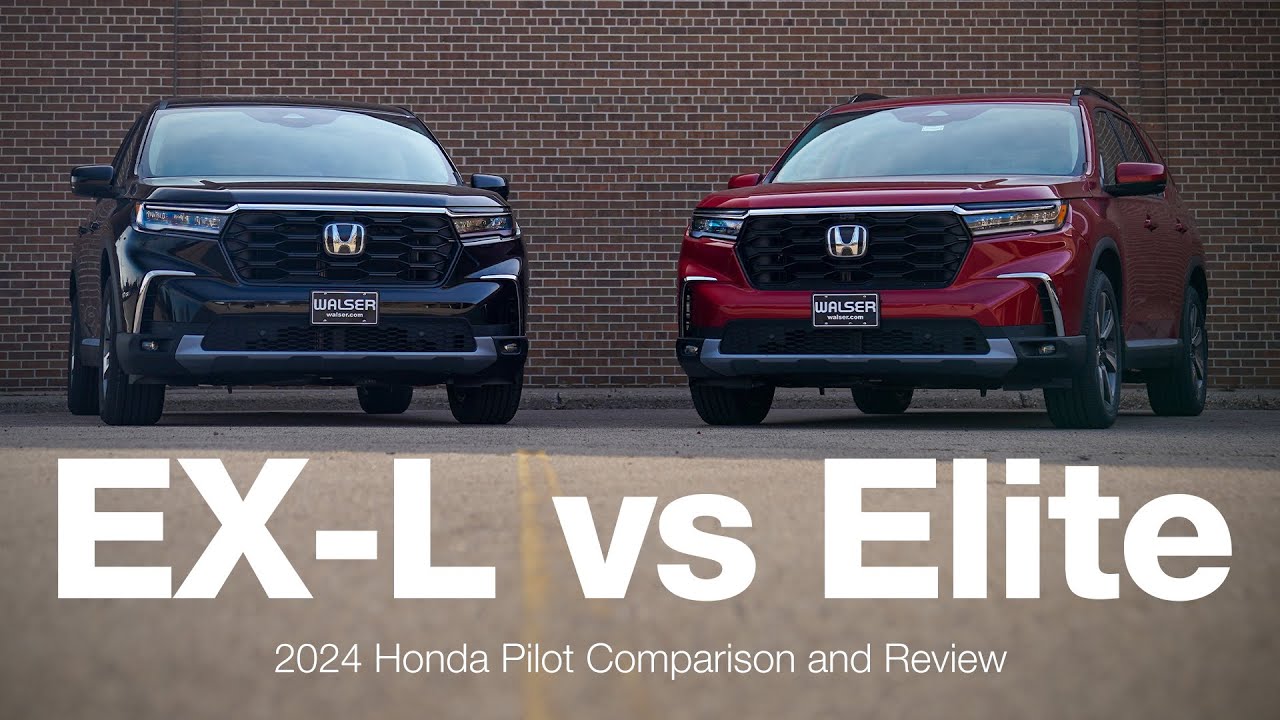 Honda Pilot EX-L 2024 года против Elite | Сравнение и обзор