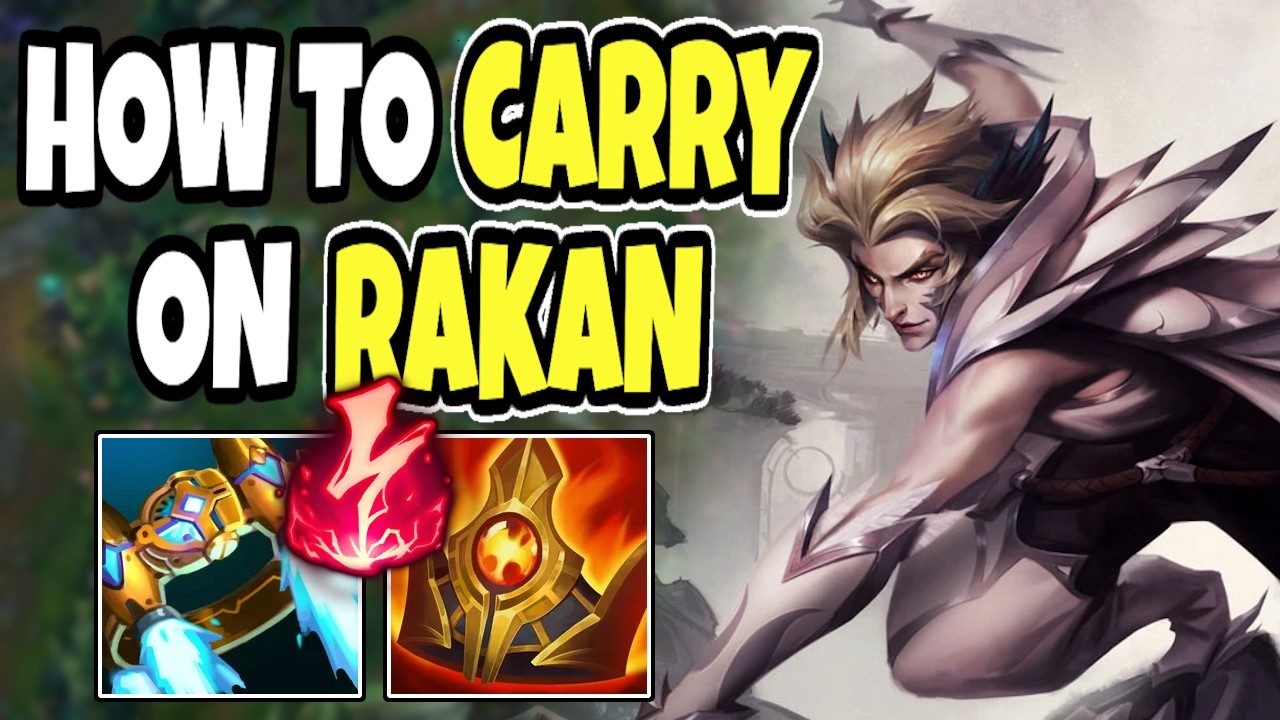 Игрок Challenger Rakan показывает, как выигрывать с помощью полностью магического оружия (AP Raka...