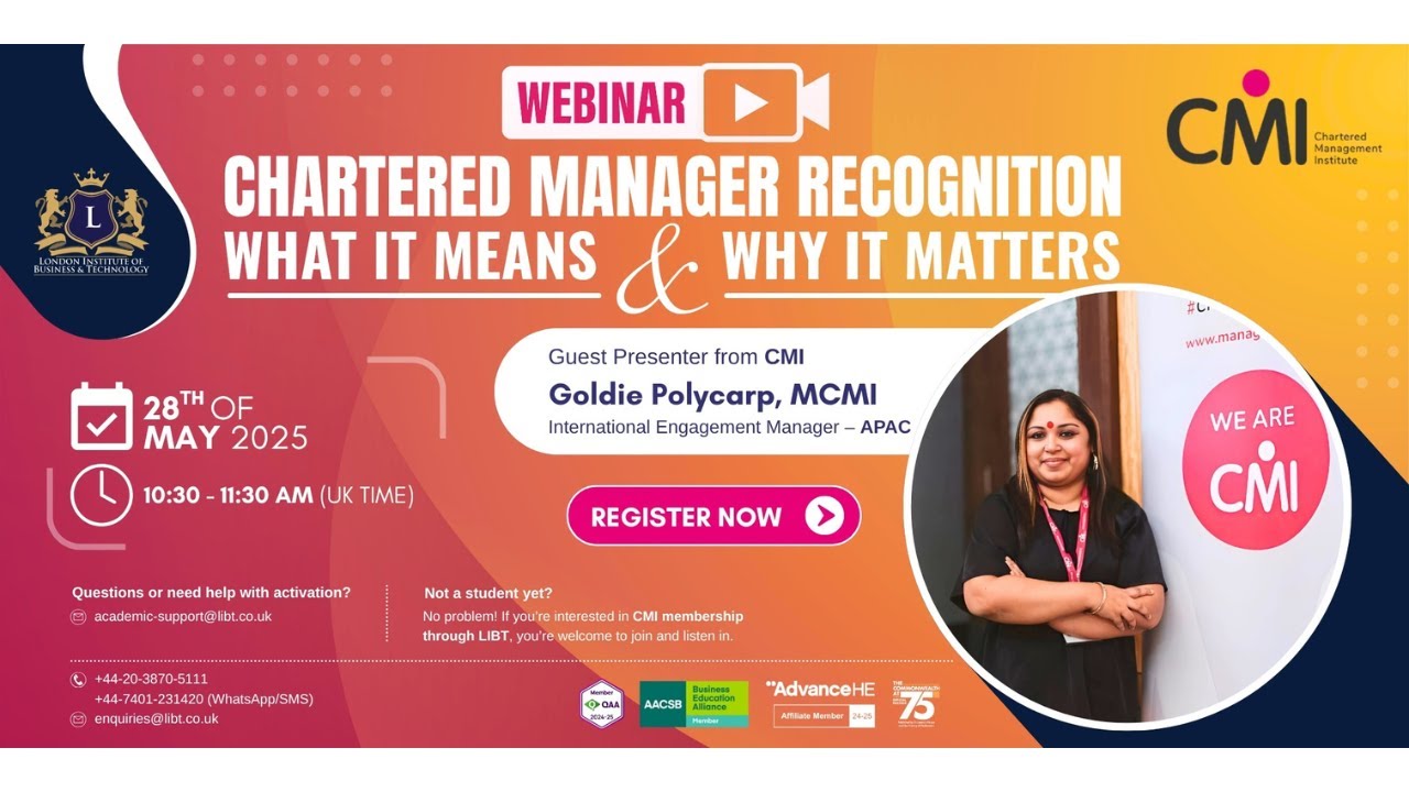 Chartered Manager Recognition: What It Means and Why It Matters