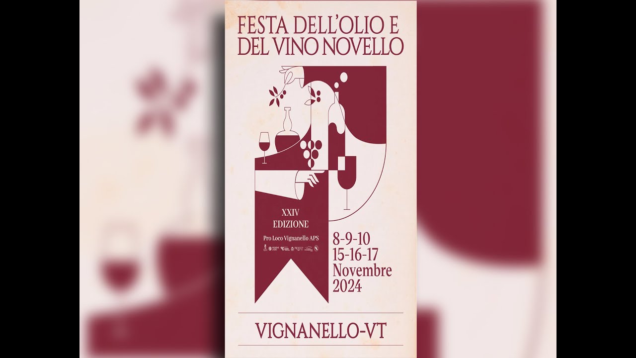 Festa dell'Olio e del Vino novello a Vignanello ( Vt )