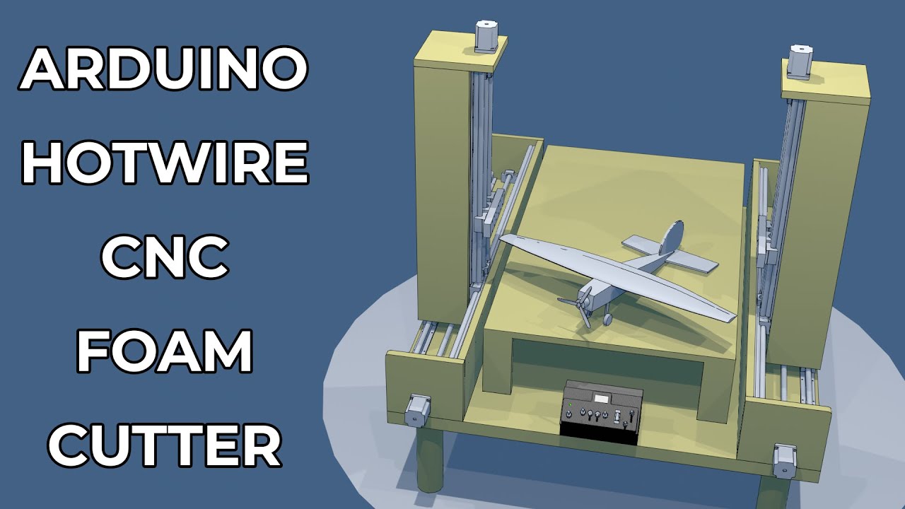 Homemade Arduino Hotwire CNC Foam Cutter