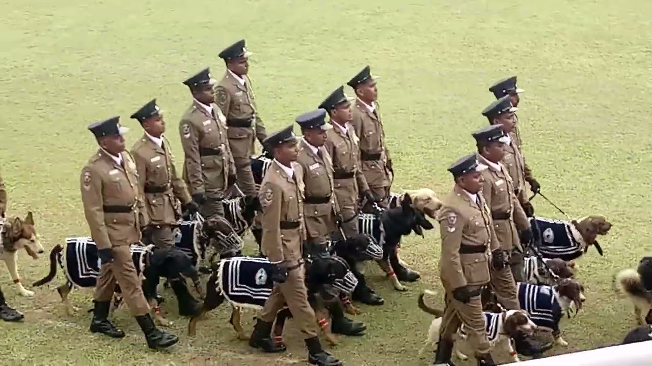 පොලිස් දිනය Sri Lanka police day 156 special today at police ground thibirigasyaya Sri Lanka live