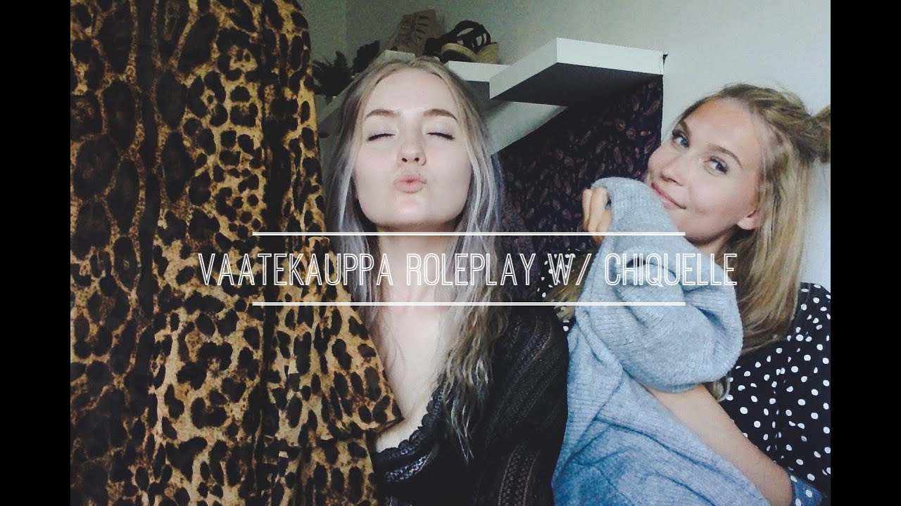 ASMR SUOMI || Vaatekauppa Roleplay || Chiquelle