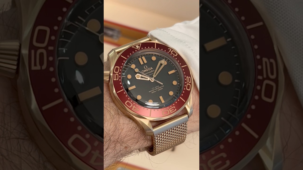 THE NEW 2025 OMEGA SEAMASTER DIVER 300m in BRONZE GOLD